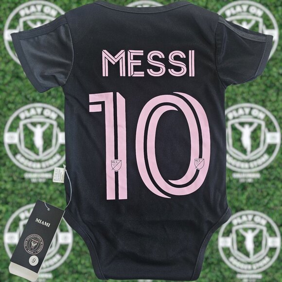 Baby Inter Miami 2025 Away Messi Bodysuit - Picture 2 of 3